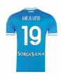 SSC Napoli Rasmus Hojlund #19 Replika Hemmakläder 2025-26 Kortärmad SSC Napoli Rasmus Hojlund #19 Replika Hemmakläder 2025-26 Kortärmad